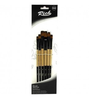 Rich Fırça Yeni Seri 05 Stroke 6 Lı Set 3 11217