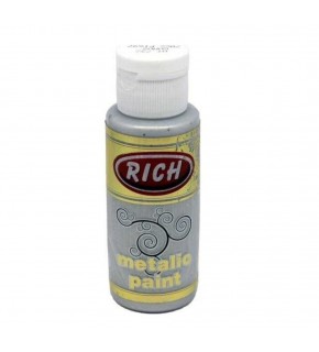 Rich Metalik Boya 60 CC Gümüş