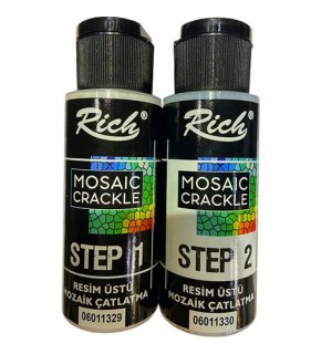 Rich Mozaik Çatlatma Seti (step1/step2)