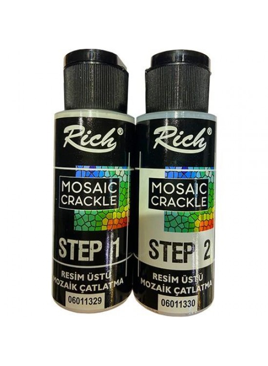 Rich Mozaik Çatlatma Seti (step1/step2)
