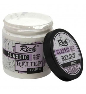 Rich Rölyef Pasta 350 GR Beyaz 270-1330