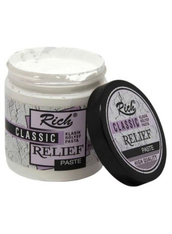 Rich Rölyef Pasta 350 GR Beyaz 270-1330