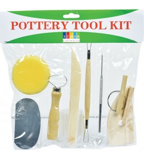 Rich Seramik Başlangıç Seti 8 Parça (Pottery Tool Kıt)