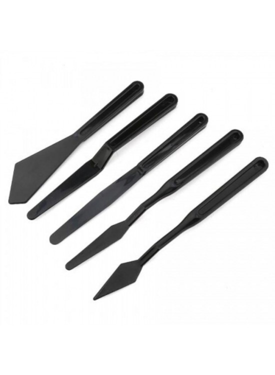 Rich Spatula Plastik 5 Li Set Siyah 11247 Rich Spatula Plastik 5 Li Set Siyah 11247