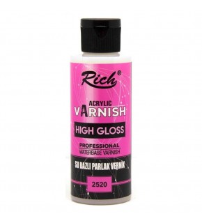 Rich Vernik Su Bazlı Parlak High Gloss 120 CC 120-2520
