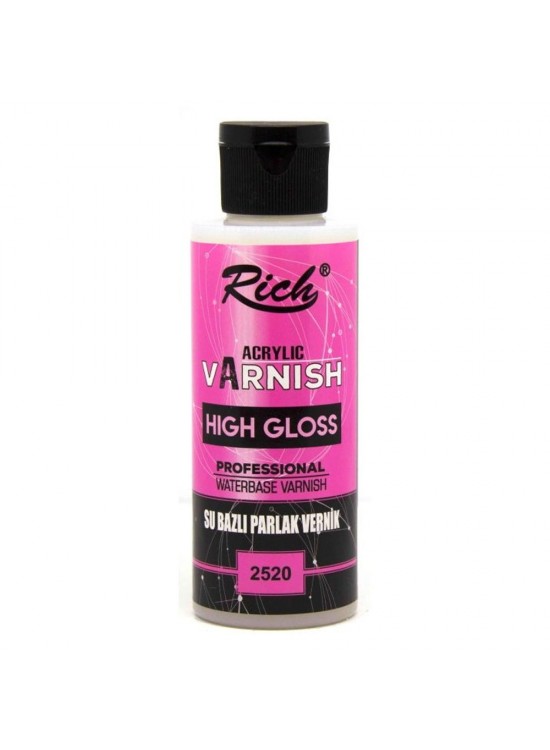 Rich Vernik Su Bazlı Parlak High Gloss 120 CC 120-2520