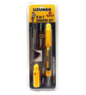 Rıco 003-Rc0040 4İn1  Telefoncu Tornavida Seti