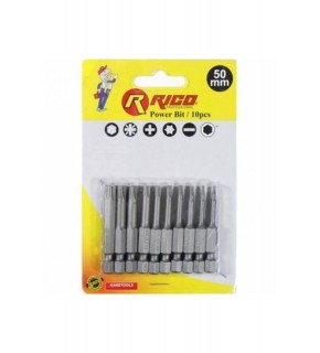 Rıco 005-KK1131  50MM 10 Parça Allen Bits Uç Seti
