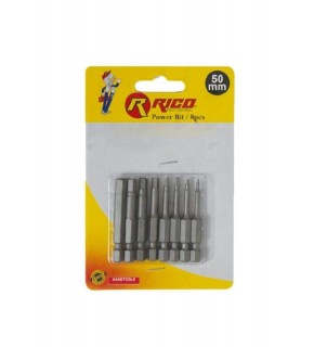 Rıco 005-KK1132  50MM 8 Parça Allen Bits Uç Seti