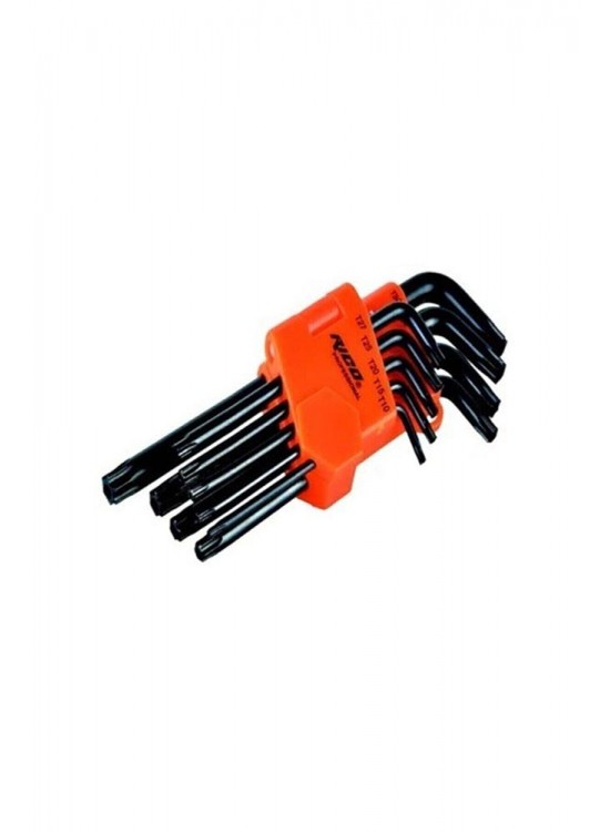 Rıco 013-RC0207 Torx Uzun 9lu Uzun Alyan Takımı Rıco 013-RC0207 Torx Uzun 9lu Uzun Alyan Takımı
