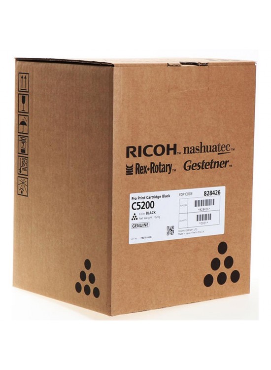 Ricoh C5200K Black Siyah Orjinal Fotokopi Toneri Pro C5200 Ricoh C5200K Black Siyah Orjinal Fotokopi Toneri Pro C5200