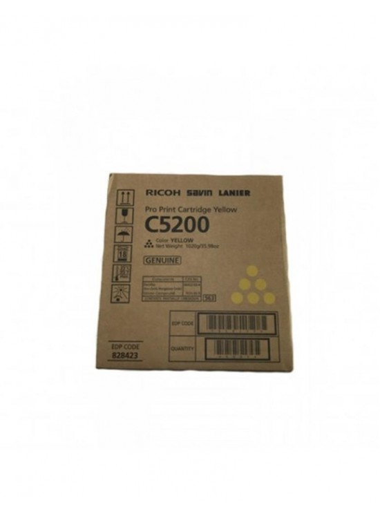 Ricoh C5200Y Yellow Sarı Orjinal Fotokopi Toneri Pro C5200 24.000 Sayfa