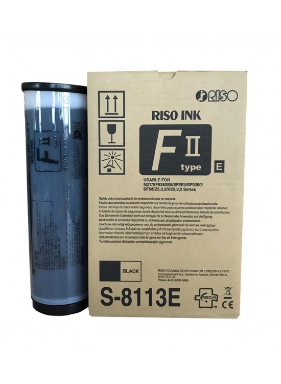 Riso S-8113E S-7612-S-4253 -SF-5030-5350 -S-6930 Orjinal Mürekkep
