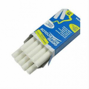 Robercolor Tebeşir Yuvarlak Tozsuz 10 LU Beyaz 5387 00 (1 Adet)