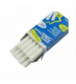 Robercolor Tebeşir Yuvarlak Tozsuz 10 LU Beyaz 5387 00 (1 Adet)