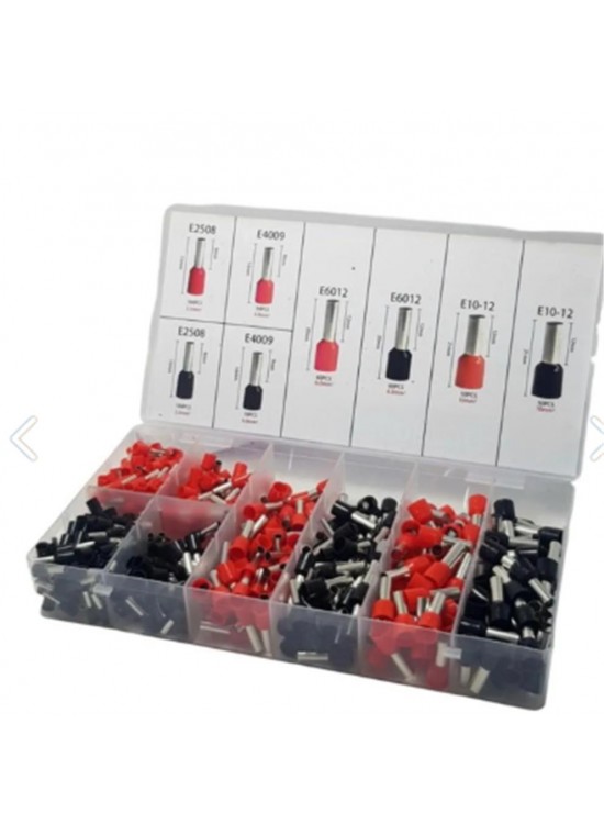 Rose Rc-893 520parça Izoleli Sıkmalı Kablo Pabucu Rose Rc-893 520parça Izoleli Sıkmalı Kablo Pabucu