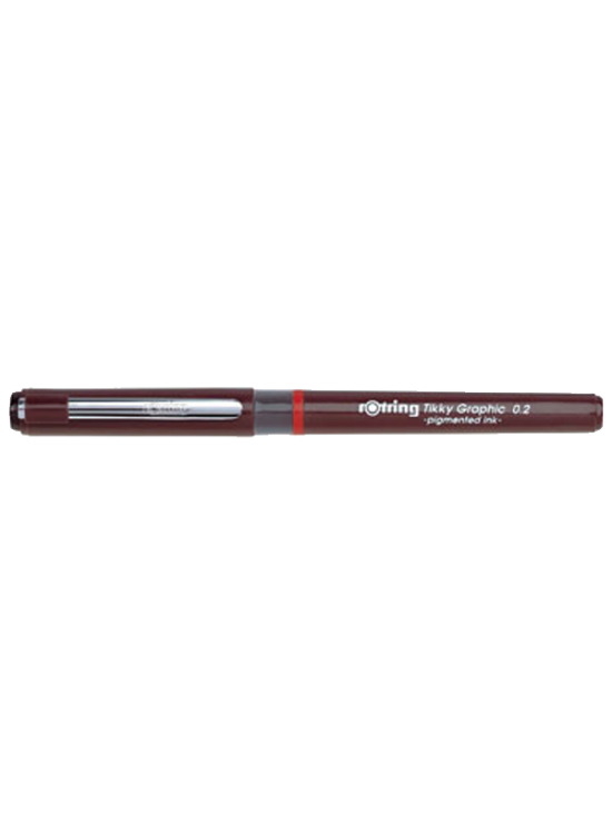 Rotring Çizim Kalemi Grafik Tikky 0.2 1904752 (1 Adet)