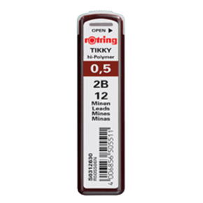 Rotring Min Hi-Polymer 2B 0.5 MM S0312630 (1 Adet)