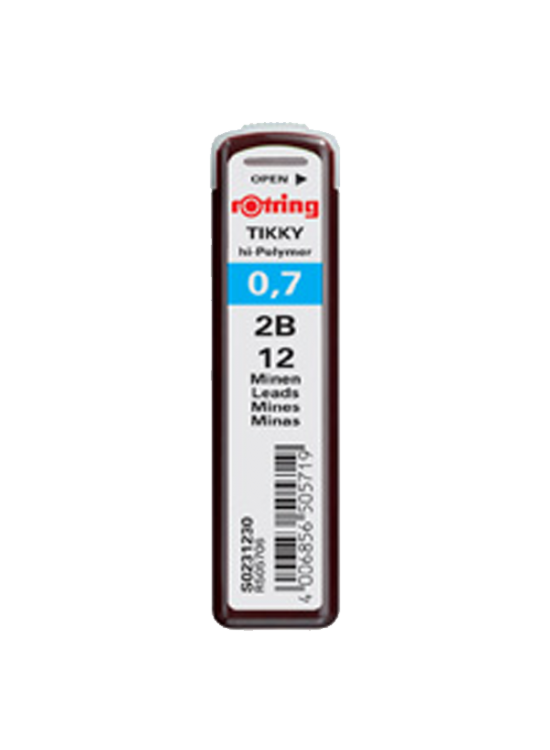 Rotring Min Hi-Polymer 2B 0.7 MM S0231230 (1 Adet)