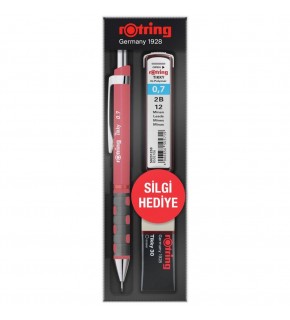 Rotring Okul Seti Tıkky Min Silgi 3 LÜ 0.7 MM Gül Kuru RO-KK07-07-GUL