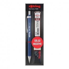Rotring Okul Seti Tikky Retro 0.5+Min Silgi Hediyeli Mavi