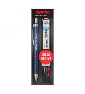 Rotring Okul Seti Tikky Retro 0.7+Min Silgi Hediyeli Mavi