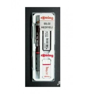 Rotring Okul Seti Versatil+Min Silgi Hediyeli 0.5 MM Bordo RO-KK07-05