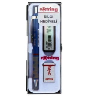 Rotring Okul Seti Versatil+Min Silgi Hediyeli 0.5 MM Mavi RO-KK07-05M