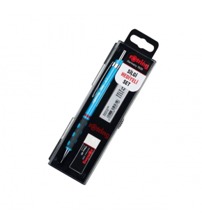 Rotring Okul Seti Versatil+Min Silgi Hediyeli 0.7 MM Açık Mavi RO-KK07-07AM