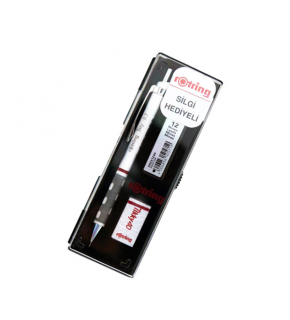 Rotring Okul Seti Versatil+Min Silgi Hediyeli 0.7 MM Beyaz RO-KK07-07B