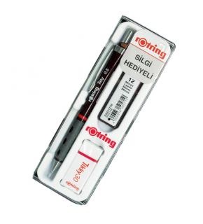 Rotring Okul Seti Versatil+Min Silgi Hediyeli 0.7 MM Bordo RO-KK07-07