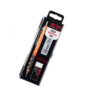Rotring Okul Seti Versatil+Min Silgi Hediyeli 0.7 MM Fosforlu Turuncu RO-KK07-07FT