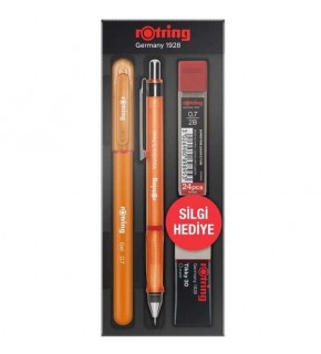 Rotring Okul Seti Visuclick+Jel 0.7 MM Turuncu