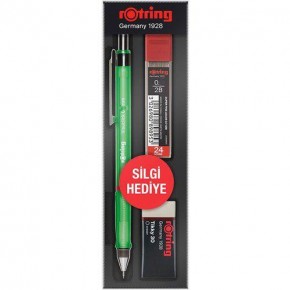Rotring Okul Seti Visuclick Versatil/Min Silgi 0.5 MM Yeşil RO-VK05-YESIL