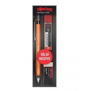 Rotring Okul Seti Visuclick Versatil/Min Silgi 0.7 MM Turuncu RO-VK07
