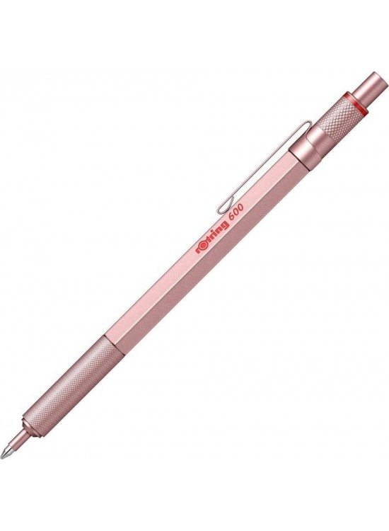 Rotring Tükenmez Kalem Pembe Altın 600 Rotring Tükenmez Kalem Pembe Altın 600