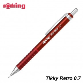 Rotring Versatil Kalem Tıkky Retro Metalik Kırmızı 0.5 MM 2202568 (1 Adet)