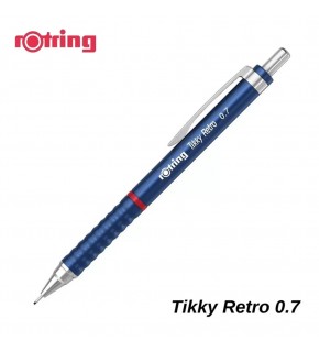 Rotring Versatil Kalem Tıkky Retro Metalik Mavi 0.7 MM 2202569 (1 Adet)