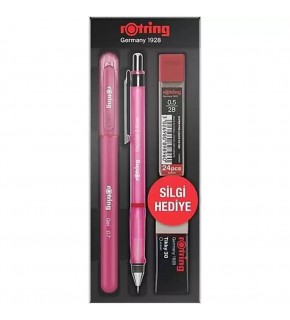Rotring Visuclick+jel Okul Seti-0.5 MM Pembe