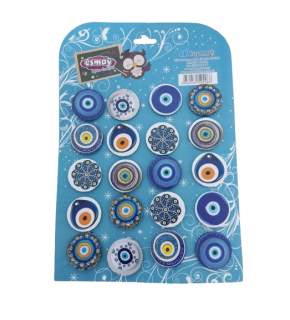 Rozet Nazar Boncuğu Karışık R42 (1 Adet)