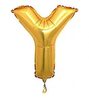 Rps Folyo Balon 16" Harf Gold Y