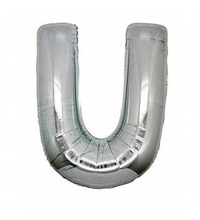 Rps Folyo Balon 16" Harf Gümüş U