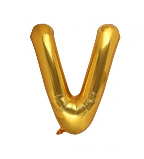 Rps Folyo Balon 34" Harf Gold V