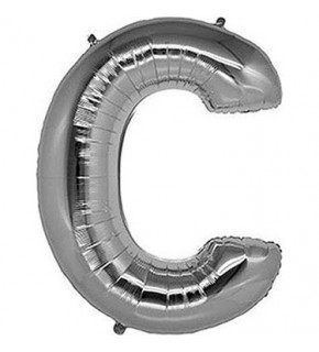 Rps Folyo Balon 34" Harf Gümüş C