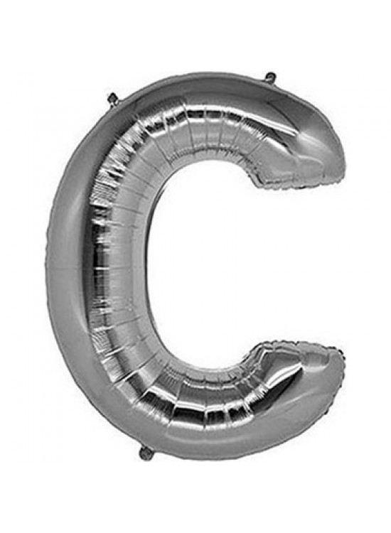 Rps Folyo Balon 34" Harf Gümüş C