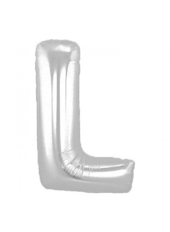 Rps Folyo Balon 34" Harf Gümüş L Rps Folyo Balon 34" Harf Gümüş L