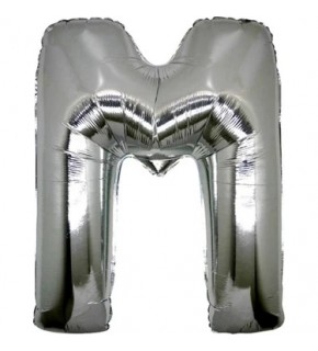 Rps Folyo Balon 34" Harf Gümüş M