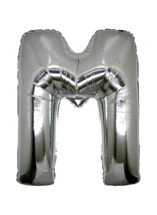 Rps Folyo Balon 34" Harf Gümüş M