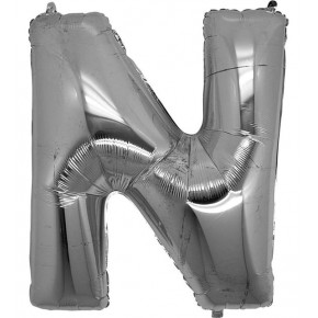 Rps Folyo Balon 34" Harf Gümüş N