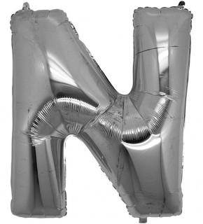 Rps Folyo Balon 34" Harf Gümüş N